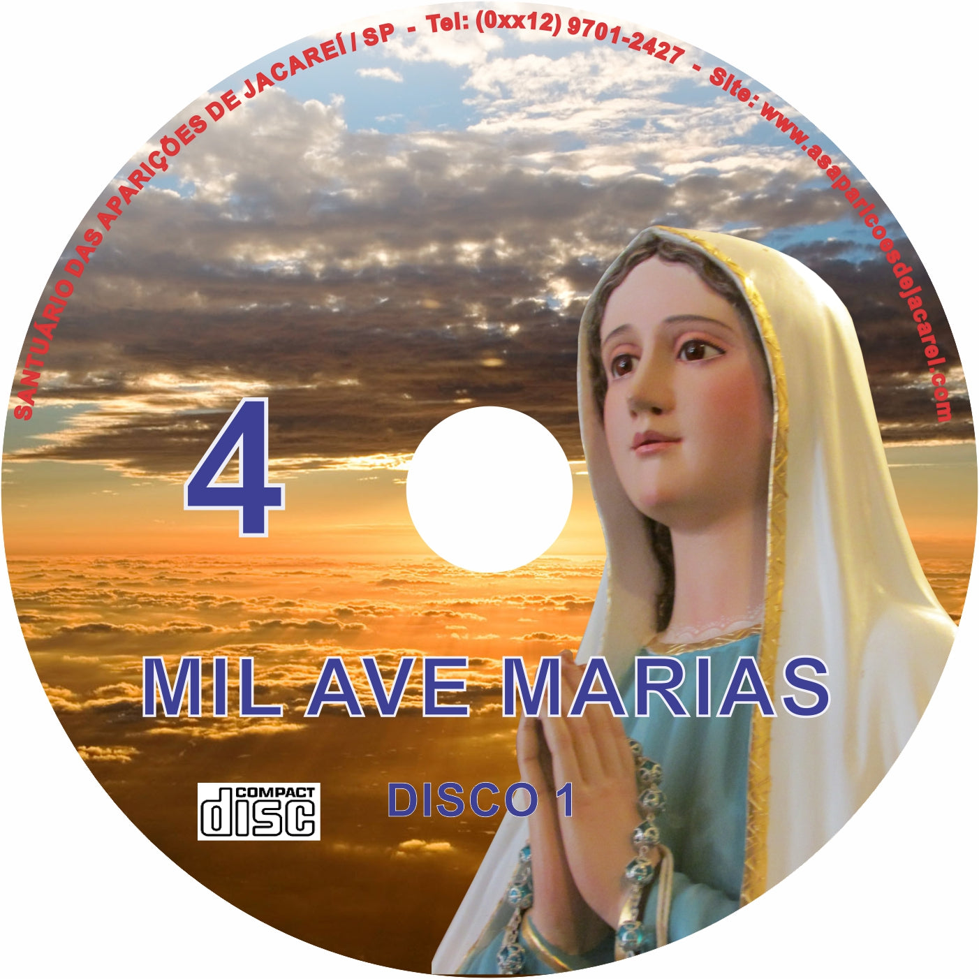 CD Terço das Mil Ave Marias 4 CD Terço das Mil Ave Marias 4